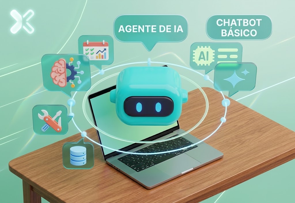 Agentes de IA en el flujo de trabajo empresarial